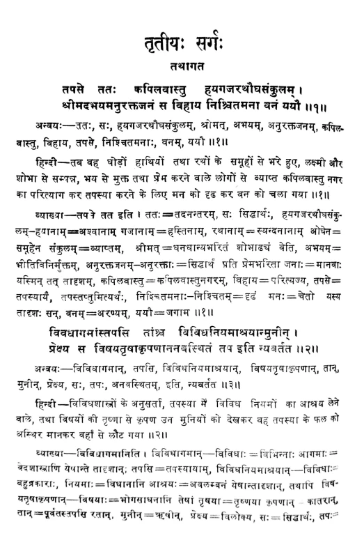 Saundarananda Mahakavyam